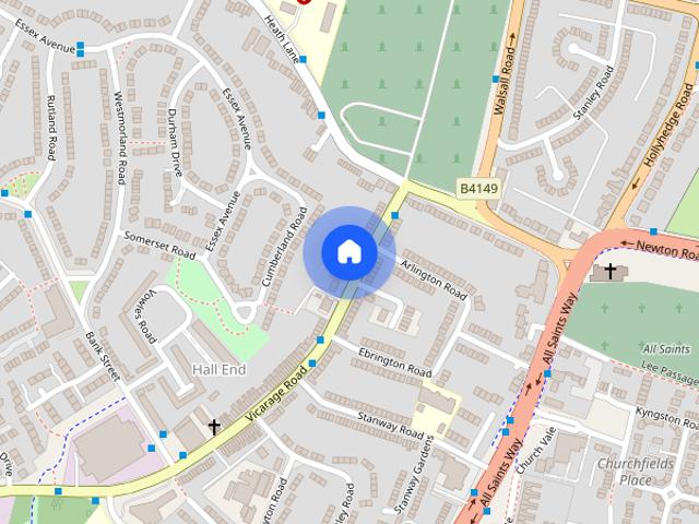 House for rent in Hall End, Sandwell