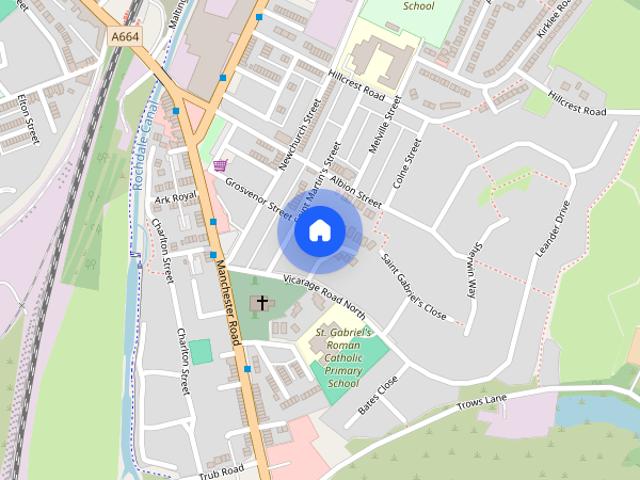Apartment for rent in Castleton, Rochdale