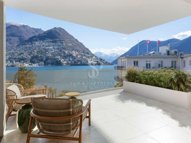Terrassenwohnung kaufen in Aldesago, Tessin