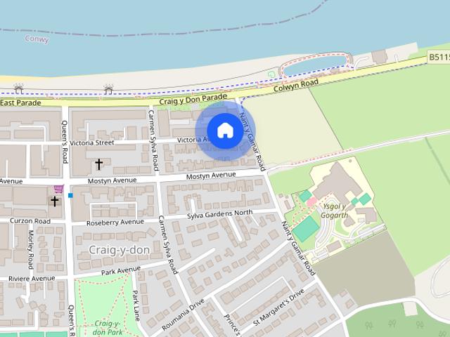 Apartment for rent in Llandudno, Wales