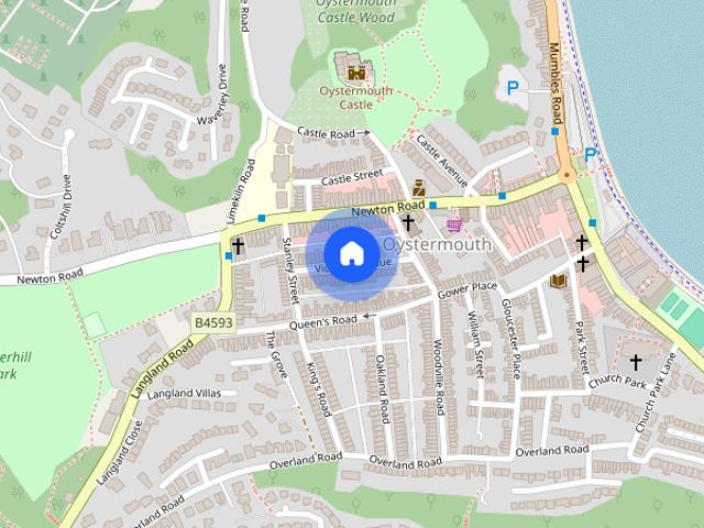 House for rent in Mumbles ,the, Wales