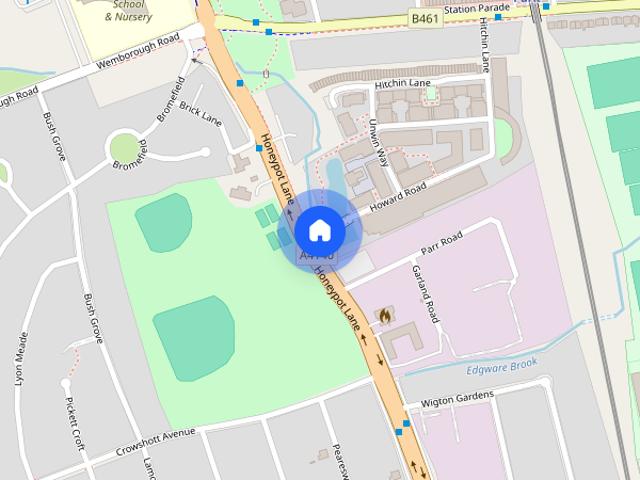 Apartment for rent in Stanmore Place, Greater London