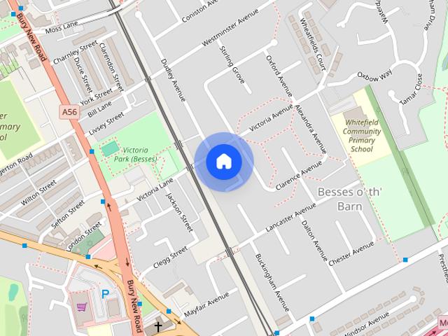 Apartment for rent in Whitefield, Bury