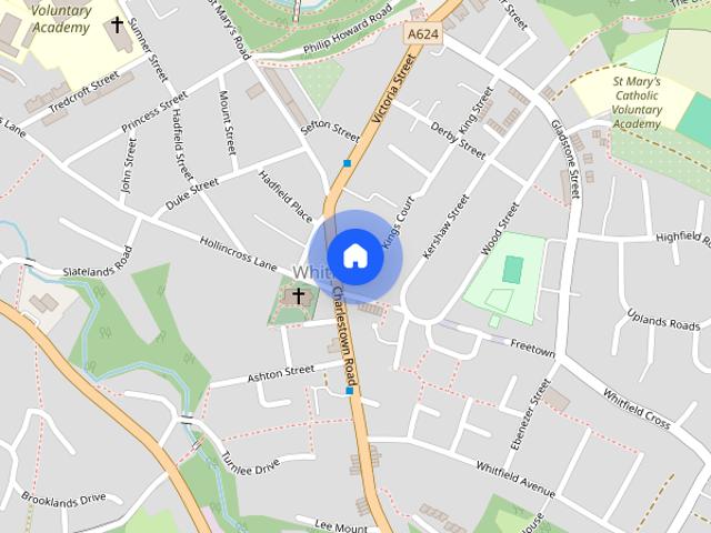 House for rent in Whitfield, Charlesworth