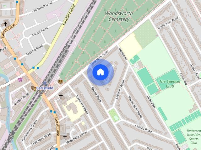 House for rent in Earlsfield, Greater London