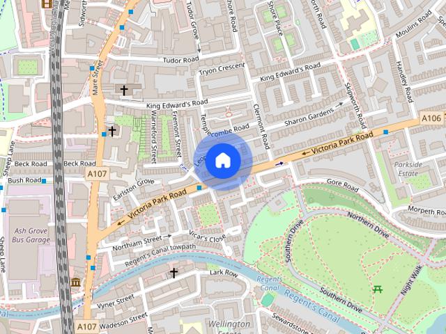 Apartment for rent in Victoria Park Village, Greater London