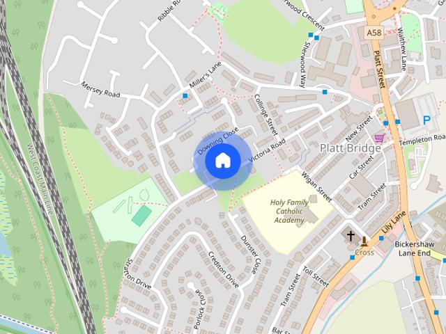 House for rent in Platt Bridge, Wigan