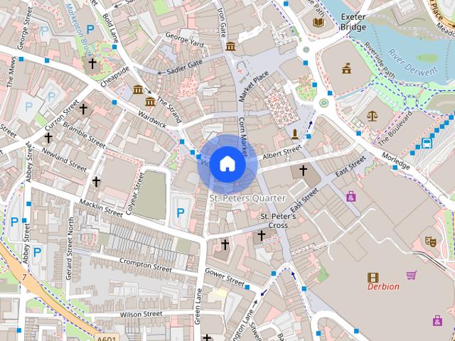 Apartment for rent in St. Peters Quarter, Derby