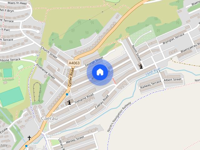 House for rent in Maesteg, Caerau