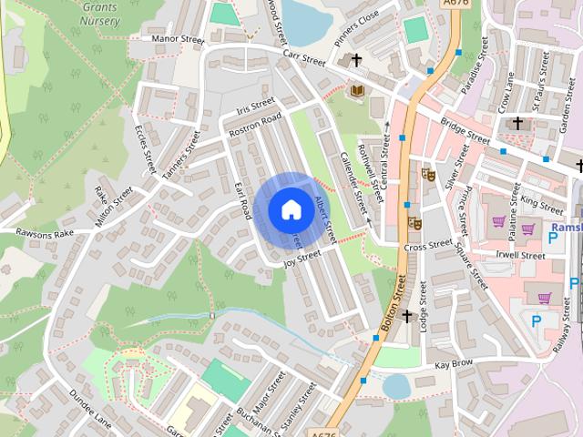 House for rent in Nuttall, Bury