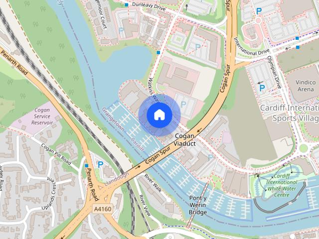 Apartment for rent in Cardiff International Sports Village, Falcon Lodge
