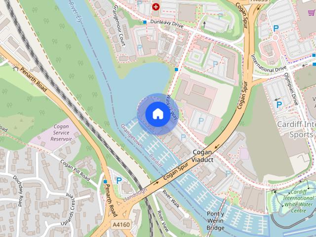 Apartment for rent in Cardiff International Sports Village, Cardiff