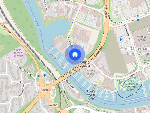 Apartment for rent in Cardiff International Sports Village, Falcon Lodge