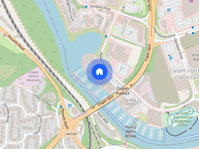 Apartment for rent in Cardiff International Sports Village, Falcon Lodge