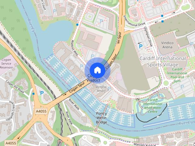 Apartment for rent in Cardiff International Sports Village, Falcon Lodge