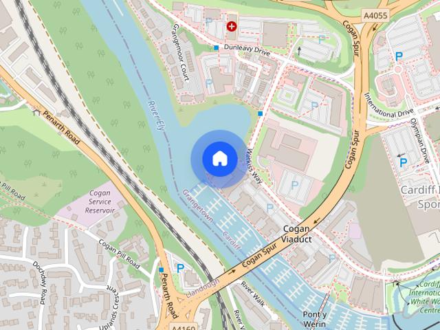 Apartment for rent in Cardiff International Sports Village, Falcon Lodge