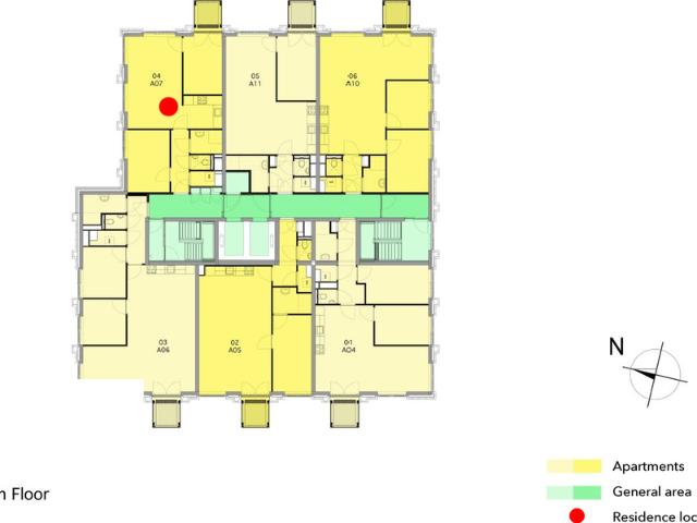 Appartement te huur in Fellenoord, Acht