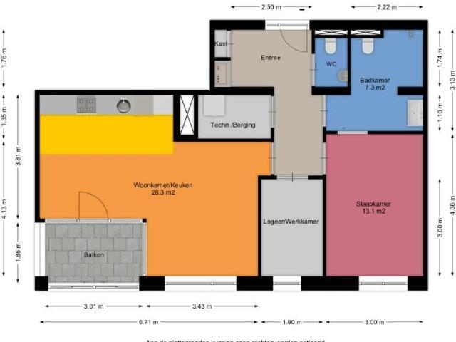 Appartement te huur in De Steinen, Ede