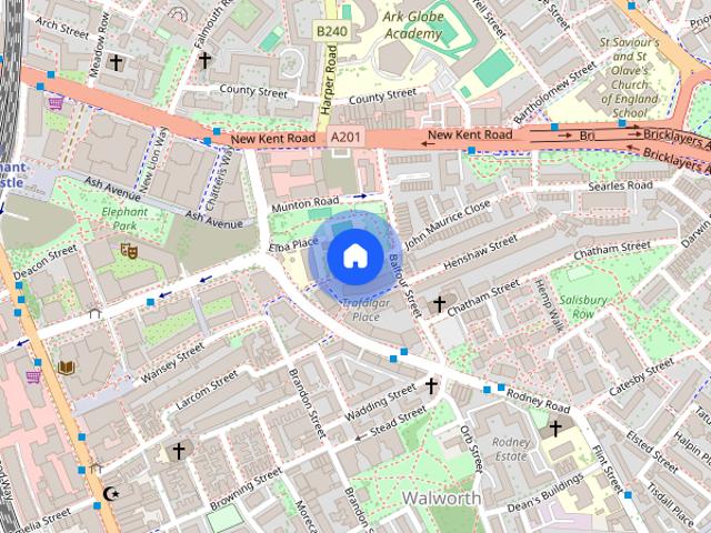 Apartment for rent in London Borough of Southwark, Greater London