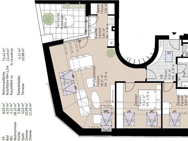 Wohnung kaufen in Bad Vöslau, Bezirk Baden