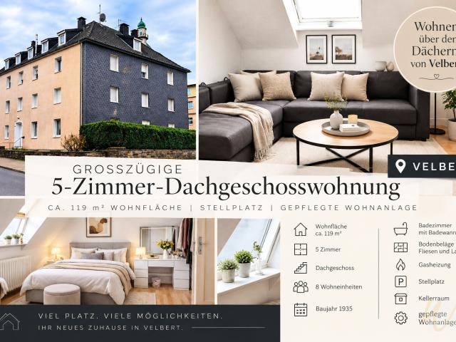 Dachgeschosswohnung kaufen in Röbbeck, Velbert