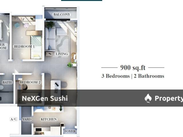 Apartment for rent in Petaling, Subang Jaya