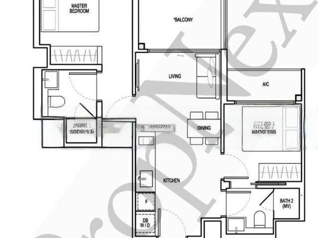 Apartment for sale in Bukit Timah, 10 Central, Tanglin