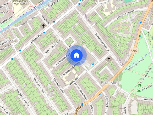 House for rent in Bruntsfield, Scotland