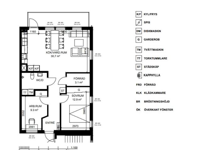 Lägenhet hyra i Viken, Skåne