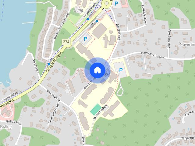 Stuga hyra i Vik, Skeppsdalsström