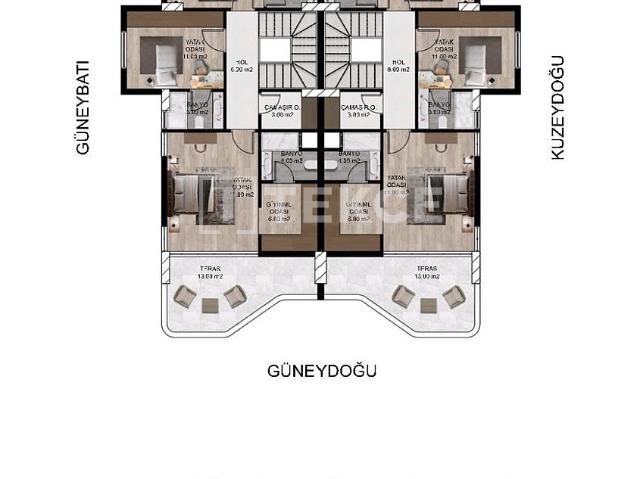 Erdemli, Mersin içerisinde satılık Villa