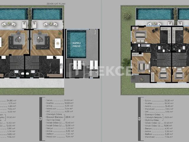 Urla, İzmir içerisinde satılık Villa