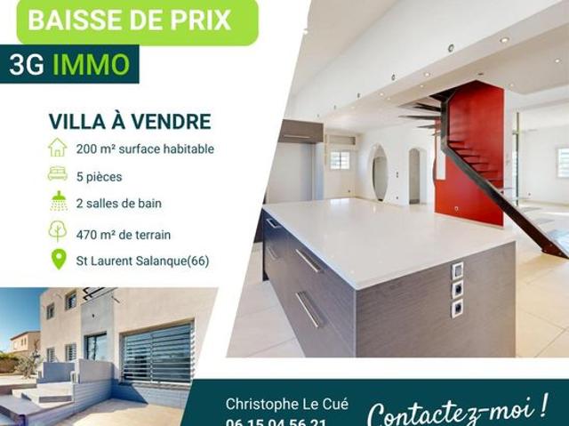 Maison vente à Perpignan, Saint-laurent-de-la-salanque