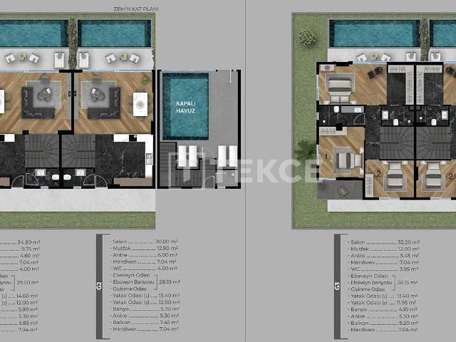 Urla, İzmir içerisinde satılık Villa