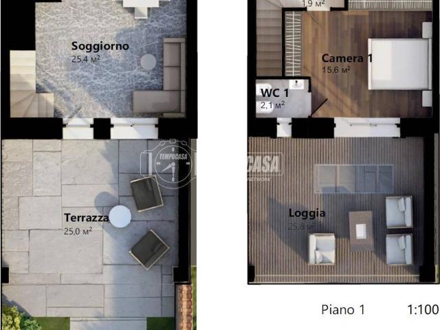 Villa Schiera in vendita a Cazzago San Martino, Lombardia