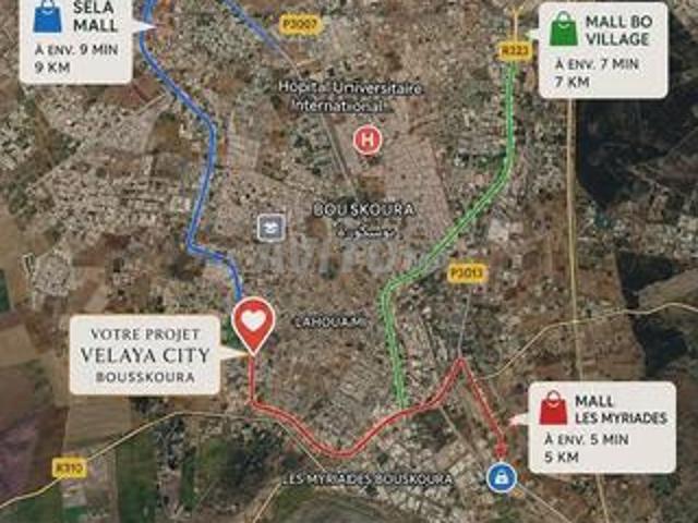 Propriété vente à Bouskoura, Gharb-Chrarda-Beni Hssen