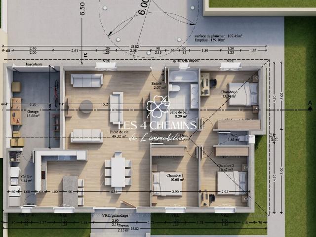 Villa vente à Marseille, Belcodène