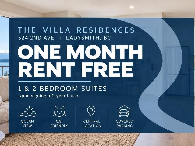 Apartment for rent in Ladysmith, Cowichan Valley Regional District
