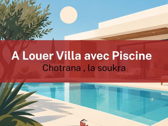 Maison location à Chotrana 1, Ariana Ville