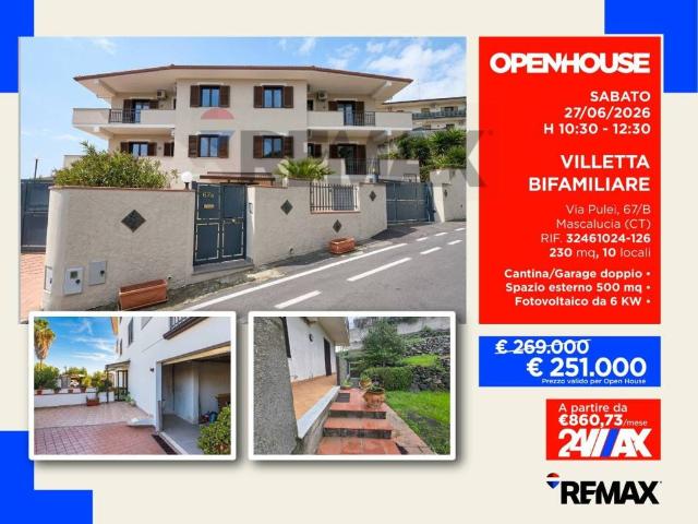 Villa Indipendente in vendita a Massannunziata, Mascalucia