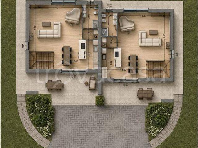 Villa Indipendente in vendita a Montevecchia, Lecco