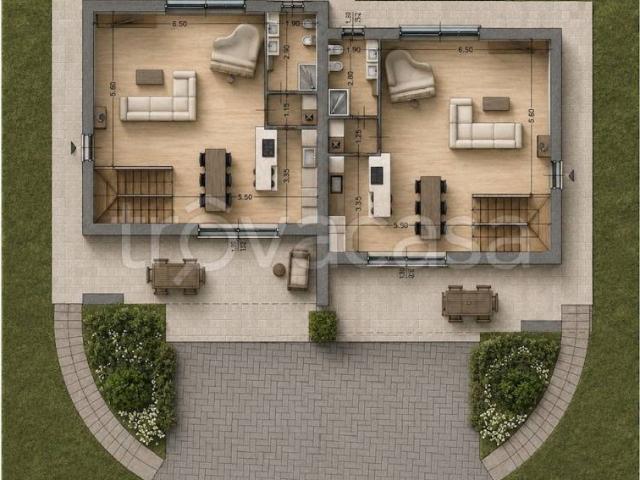 Villa Indipendente in vendita a Montevecchia, Lombardia
