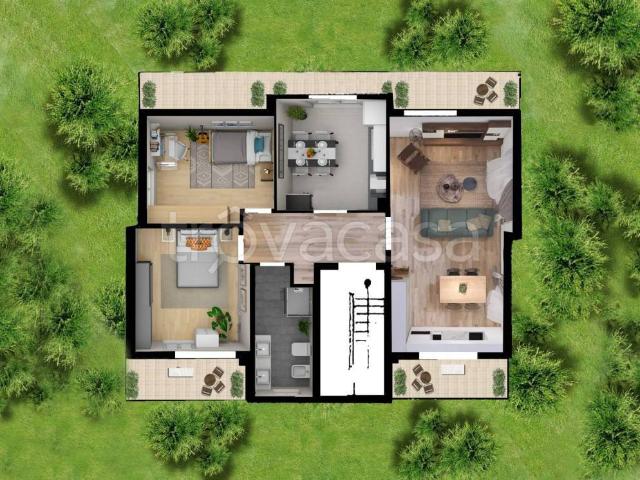 Villa Indipendente in vendita a Roncello
