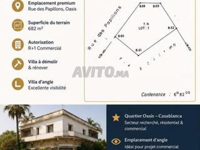 Bureau vente à Anfa, Gharb-Chrarda-Beni Hssen