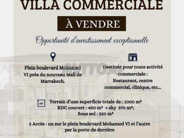 Local commercial vente à L'Oriental