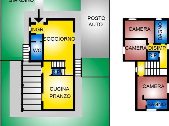 Villa Indipendente in vendita a Montecalvoli, Santa Maria a Monte