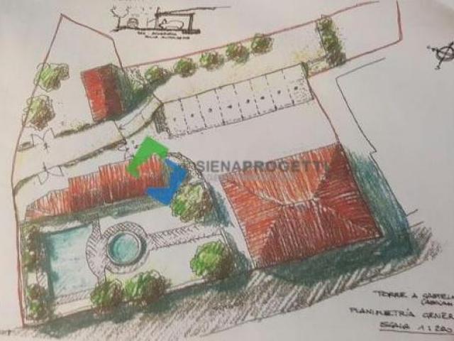 Villa Indipendente in vendita a Asciano, Toscana