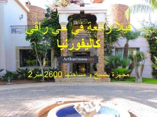 Villa vente à Anfa, Gharb-Chrarda-Beni Hssen