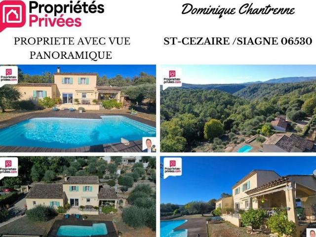 Villa vente à Grasse, Saint-cézaire-sur-siagne