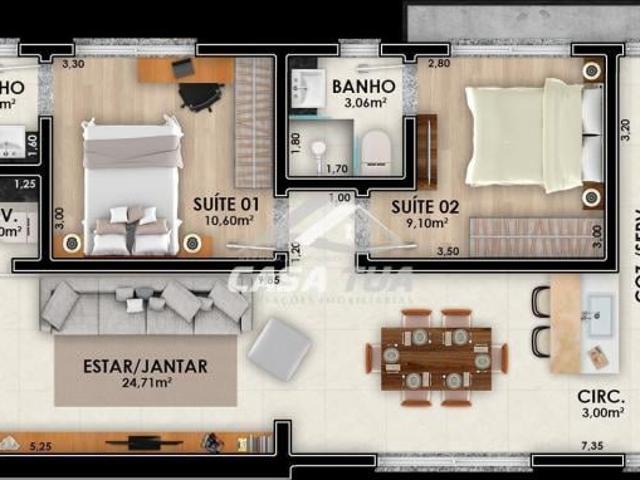 Apartamento venda em Passo Fundo